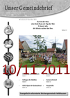 Gemeindebrief 10/11 2011
