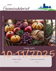 Gemeindebrief Oktober-November 2025